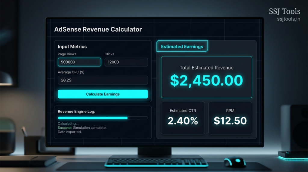 AdSense Revenue Calculator