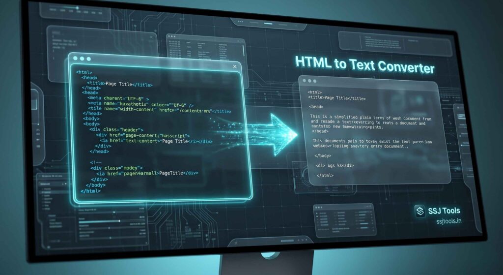 HTML to plain text