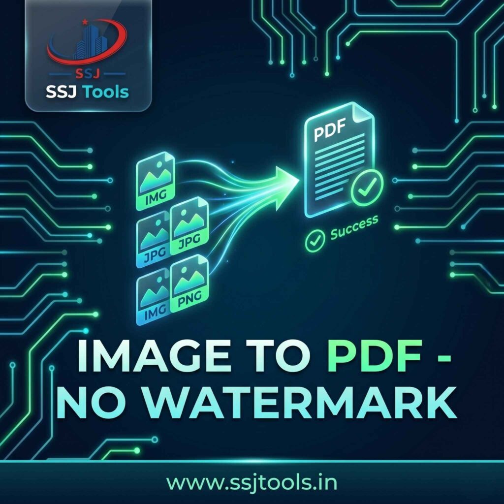 JPG to PDF without watermark