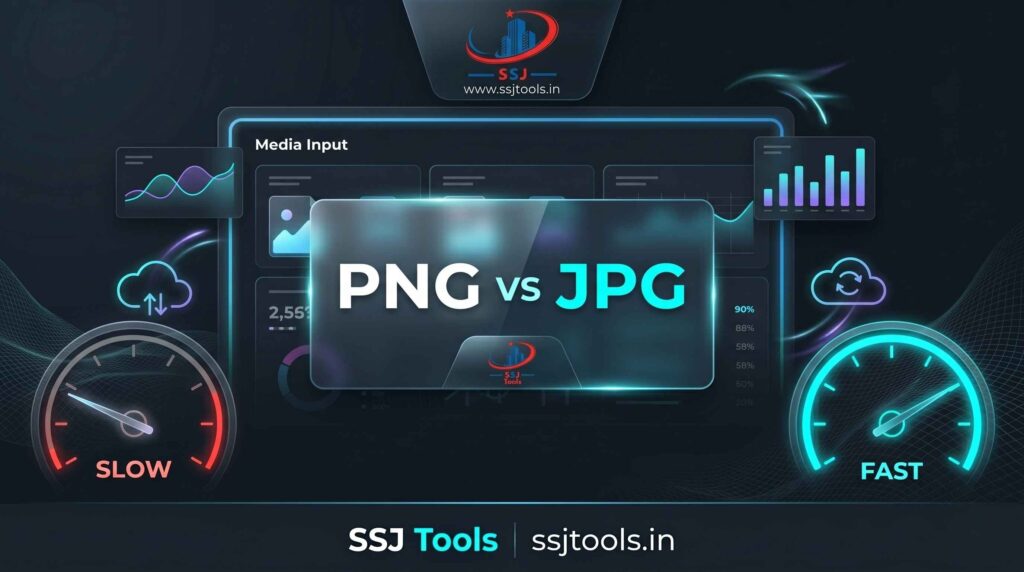 PNG vs JPG for website speed