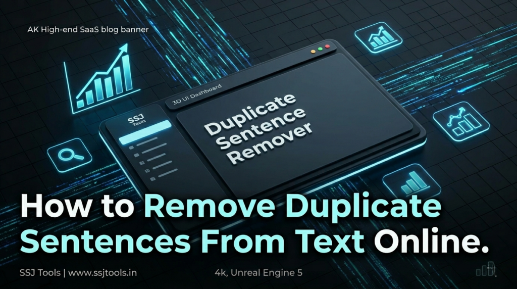 Remove Duplicate Sentences From Text