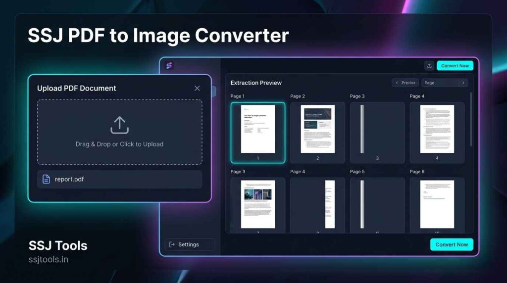 convert pdf pages to images