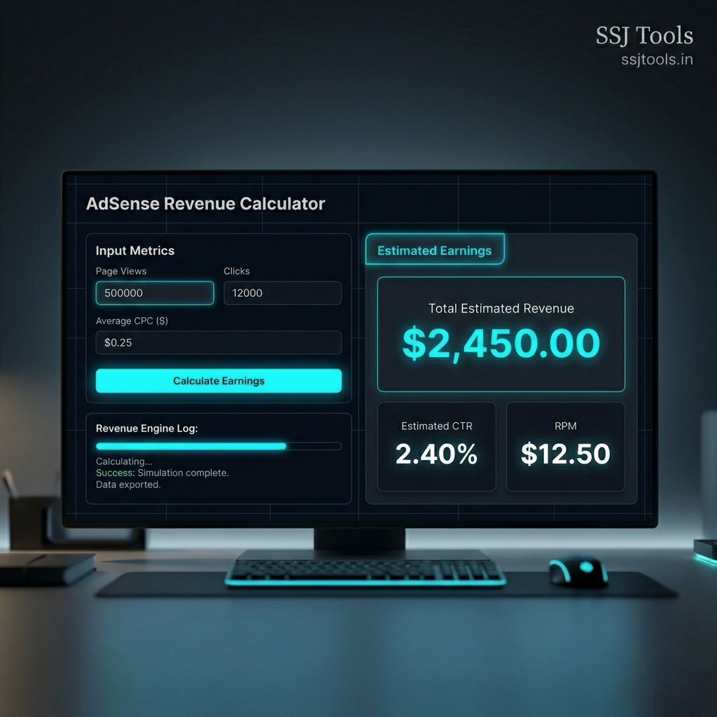 google adsense revenue calculator